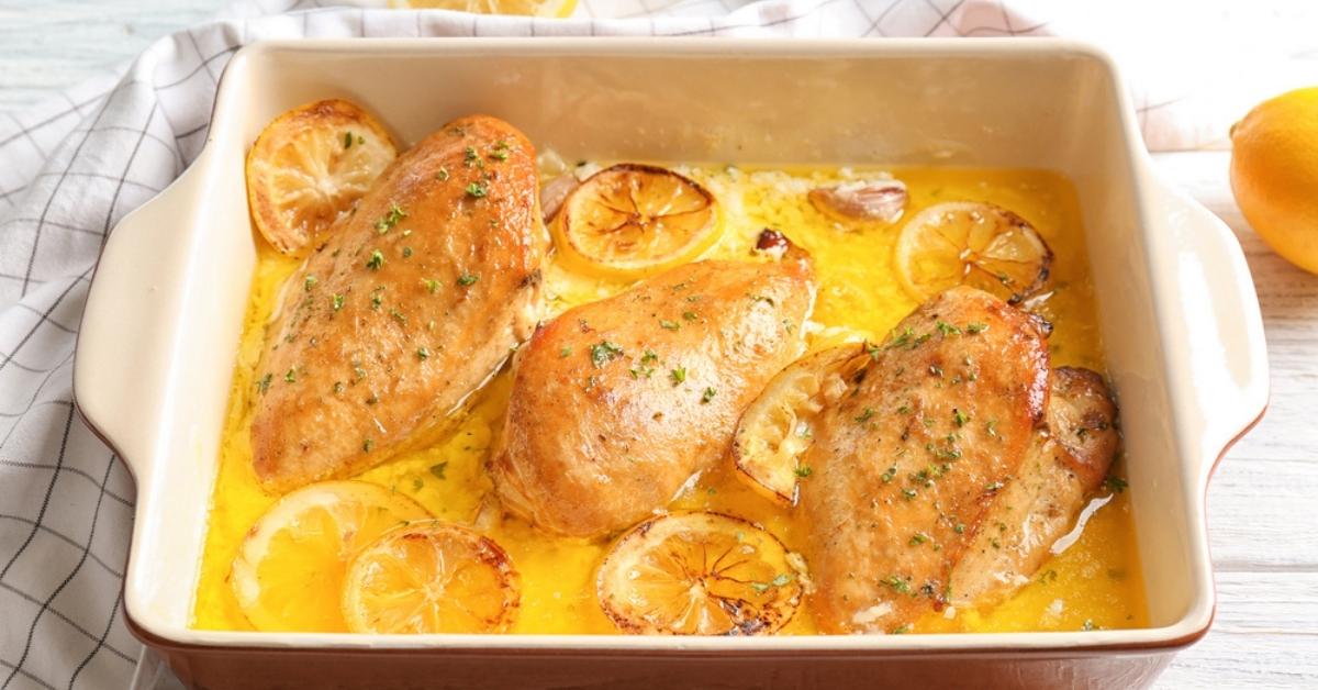 Poitrines de poulet au citron d'Ina Garten