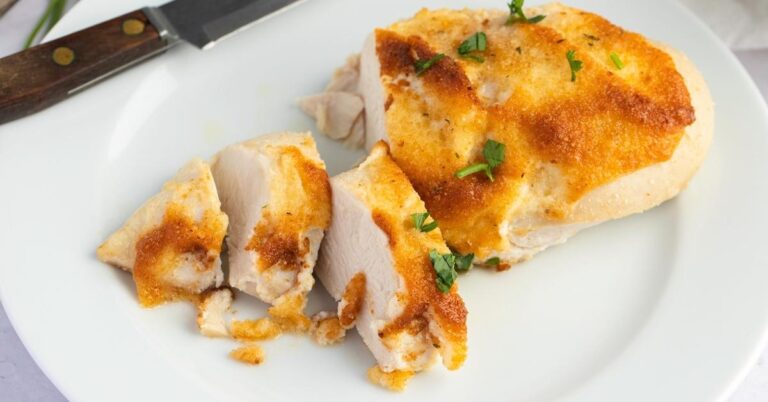 Poulet en croûte de parmesan Hellmann's (recette facile)