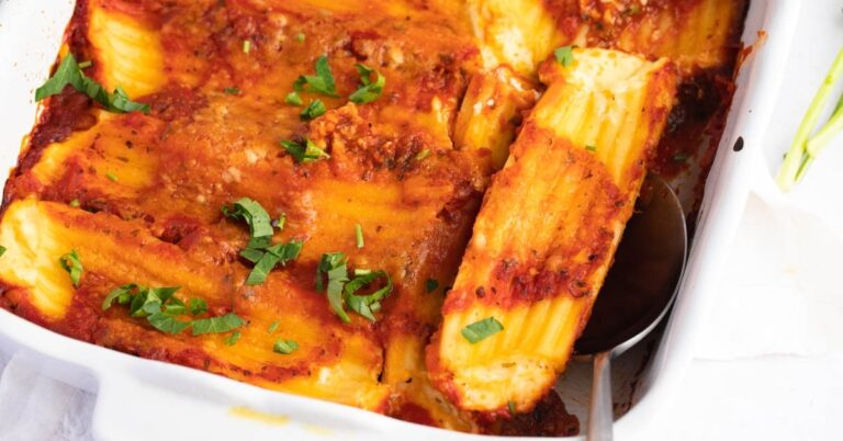 Recette de manicotti (la meilleure de tous les temps)