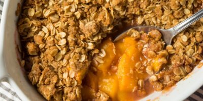 Recette facile de croustillant aux pêches