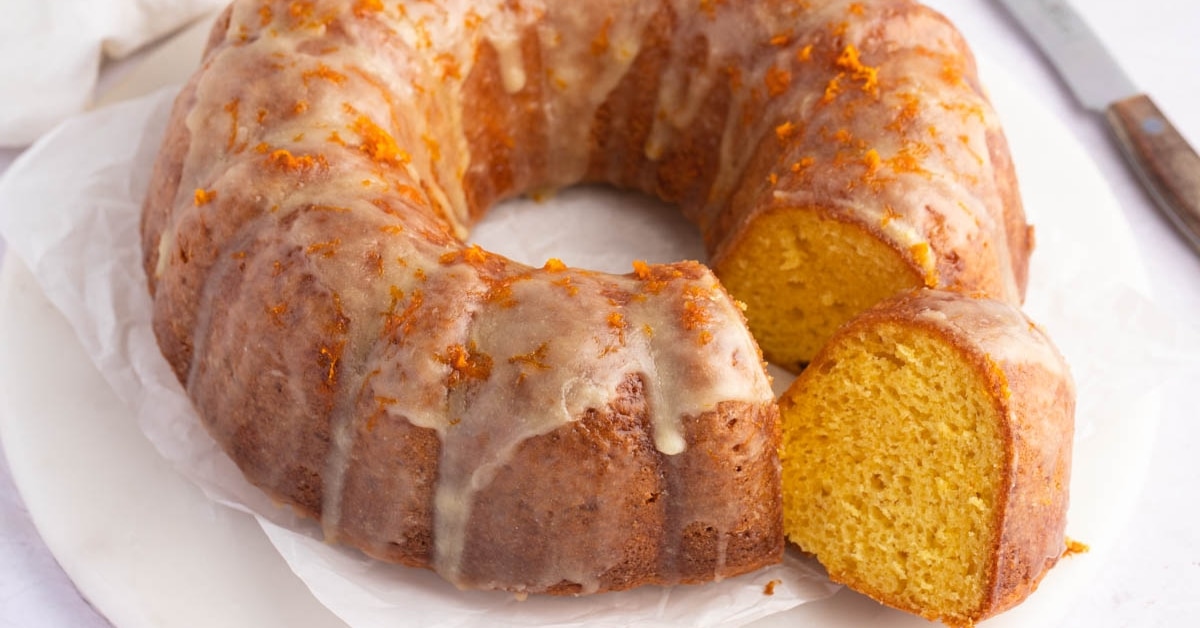 Recette facile de gâteau à l'orange