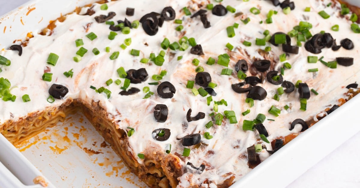 Recette facile de lasagne mexicaine