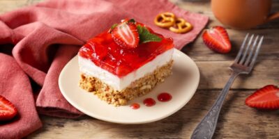 Recette facile de salade de bretzel aux fraises