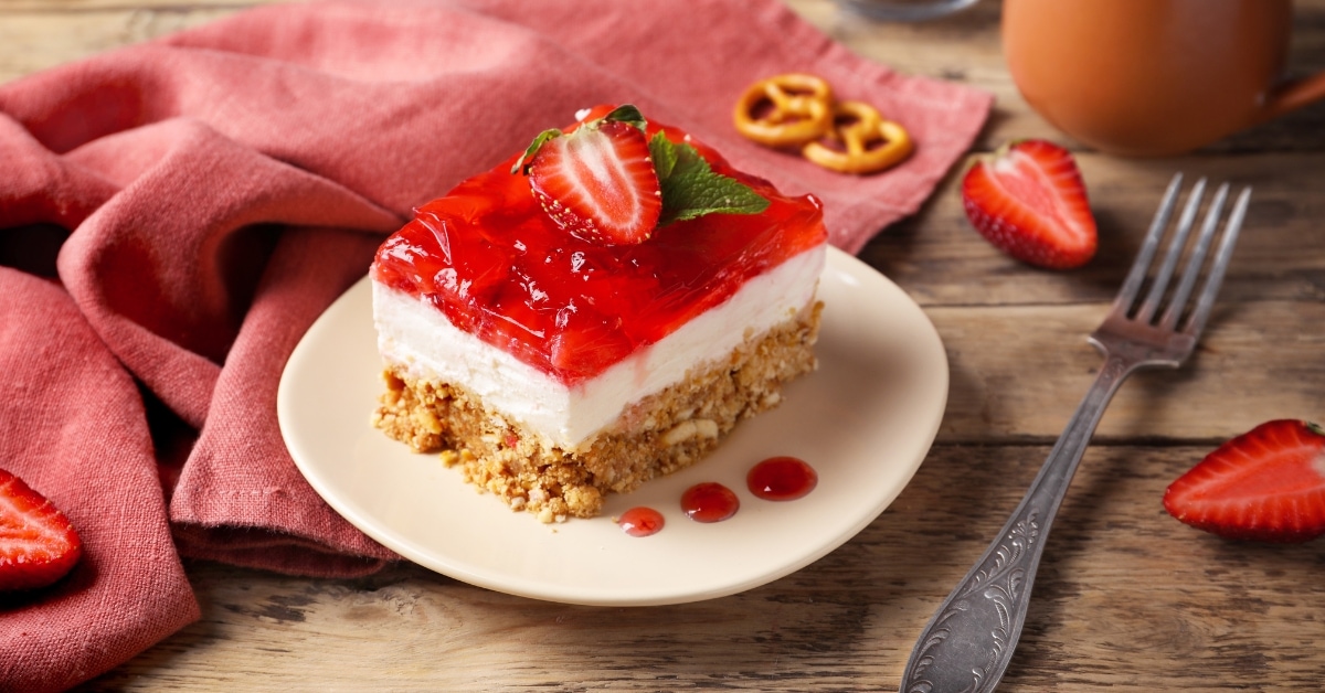 Recette facile de salade de bretzel aux fraises