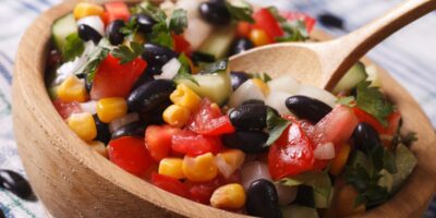 Salade de haricots mexicaine (Recette facile)