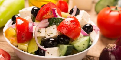 Salade grecque Ina Garten (Recette Contessa aux pieds nus)