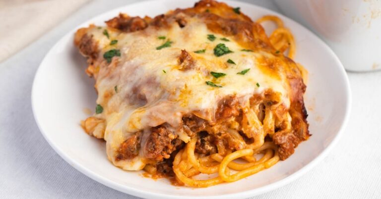 Spaghetti à un million de dollars (recette de casserole facile)