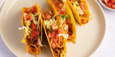 Tacos spaghetti (recette iCarly)