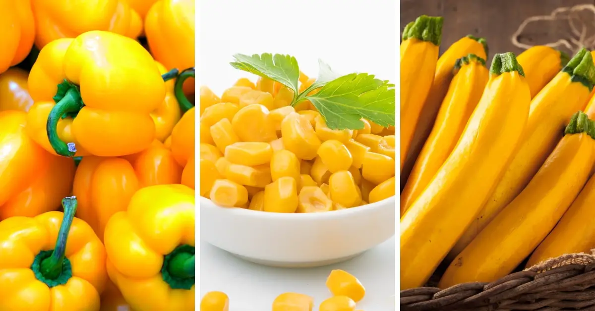10 légumes jaunes à ajouter à votre alimentation