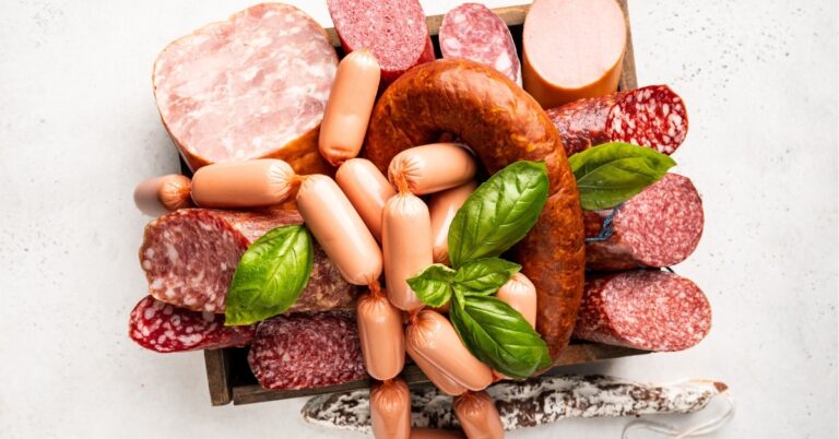 10 types de saucisses (différentes variétés)