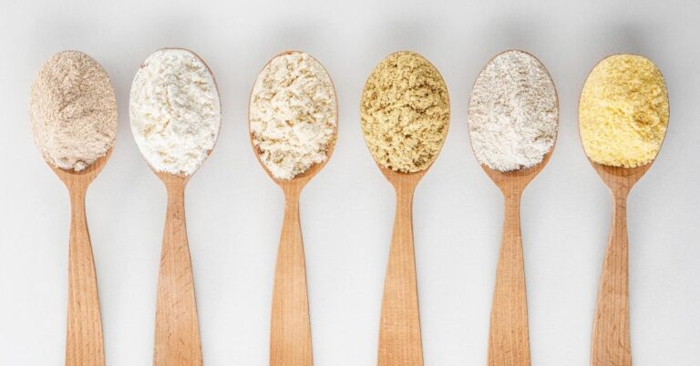 12 types différents de farine pour la pâtisserie
