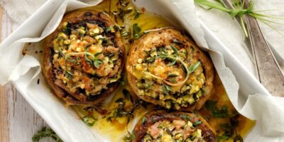 13 recettes végétaliennes faciles de champignons portobello
