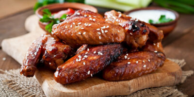 Ailes de poulet teriyaki au four (recette facile)