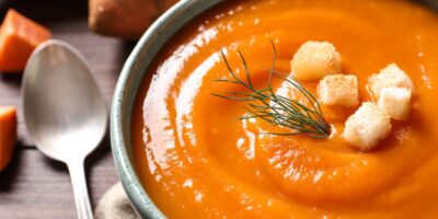 Soupe de patates douces (recette saine)