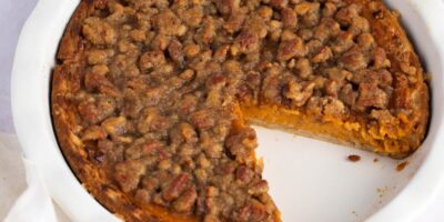 Tarte aux patates douces et aux pacanes (recette facile)