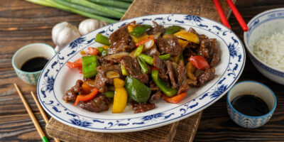 Bœuf mongol ▷ du wok