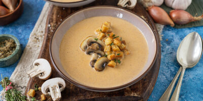 Rapide ▷ crème de champignons |  simple, crémeux et délicieux