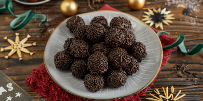 Boules de rhum avec ▷ chocolat et pépites