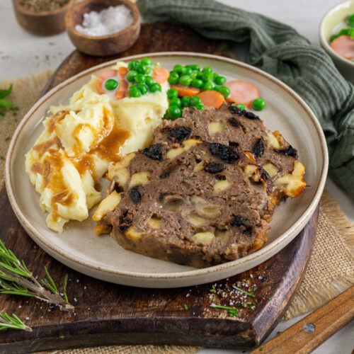 Pain de viande classique au fromage