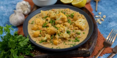 Curry de chou-fleur au ▷ lait de coco |  végétarien et délicieux