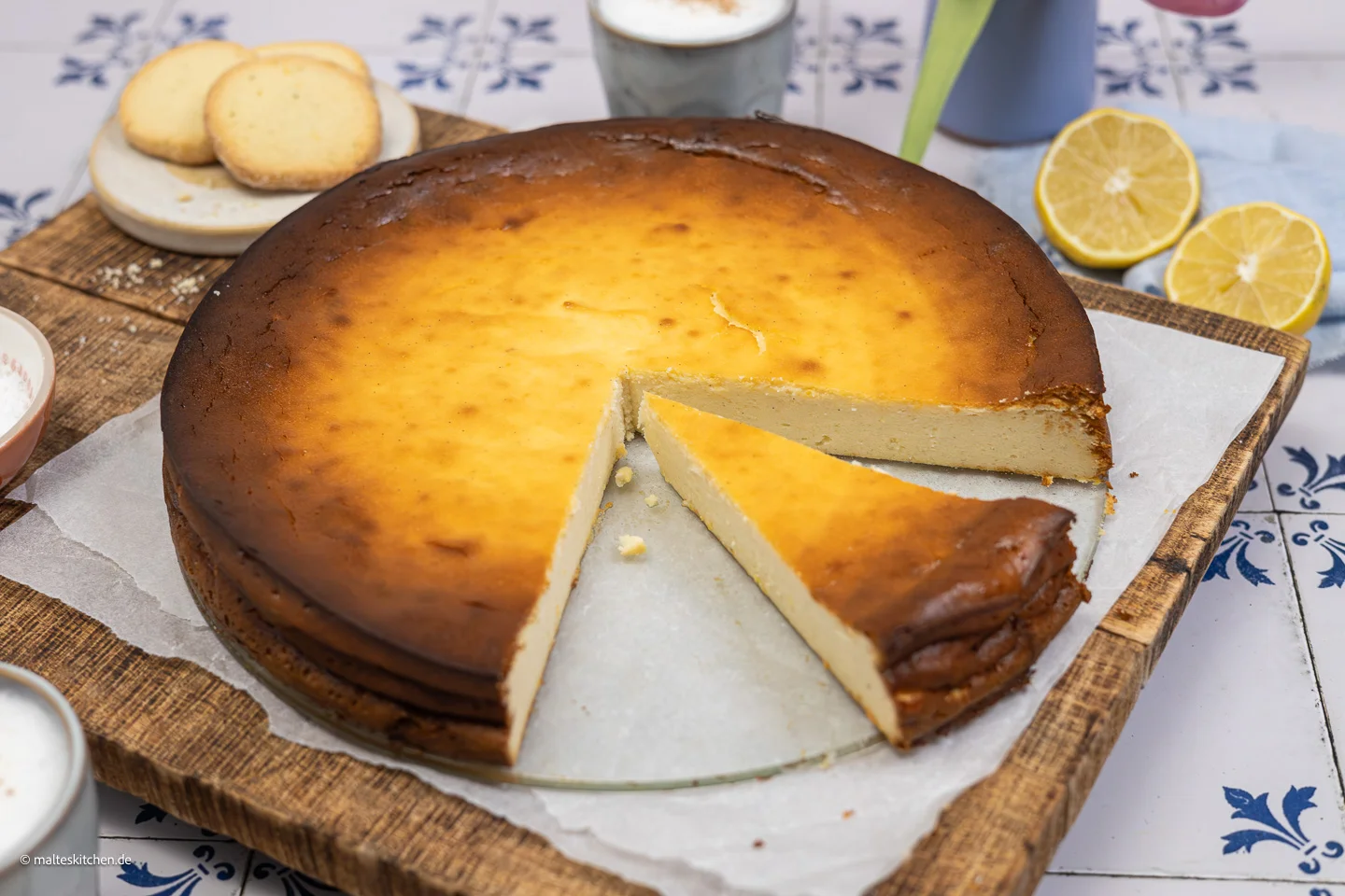 Cheesecake ▷ sans fond |  simple et avec de la poudre de pudding