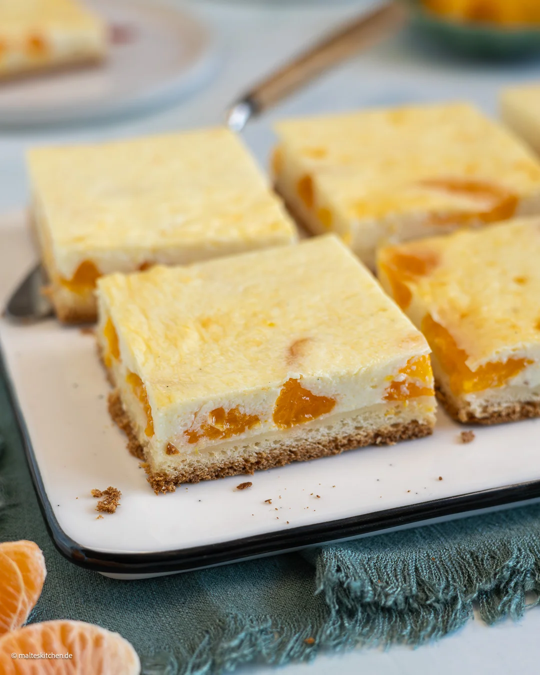 Délicieux cheesecake du plateau.