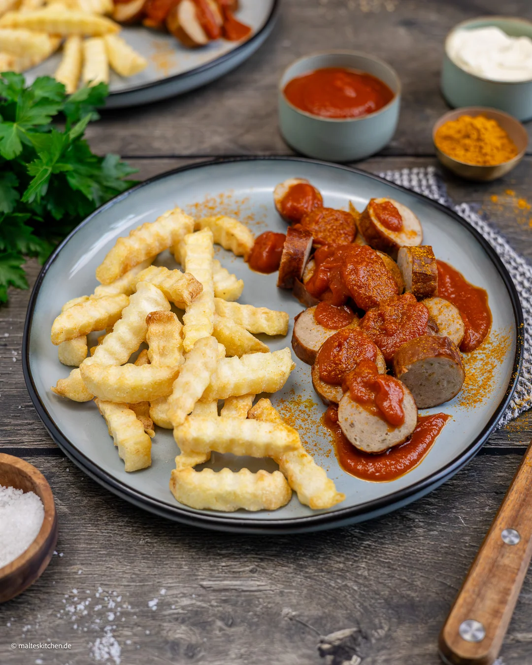 Délicieux ketchup au curry.