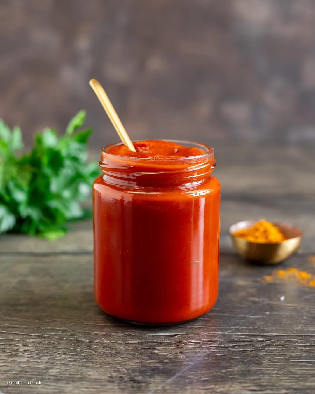 Recette de ketchup au curry