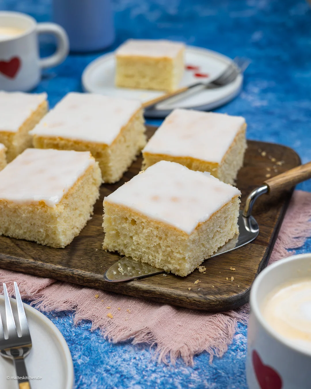Gâteau Selter selon la recette de la RDA.