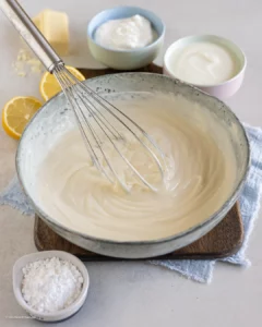 Crème vanille pour le dessert