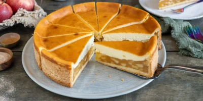 Gâteau crémeux aux pommes et à la crème sure |  La recette de ma grand-mère