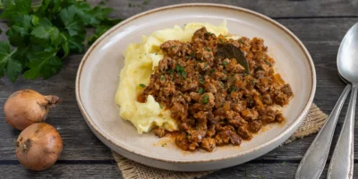 Hachis souabe ▷ sauce à la viande hachée juteuse