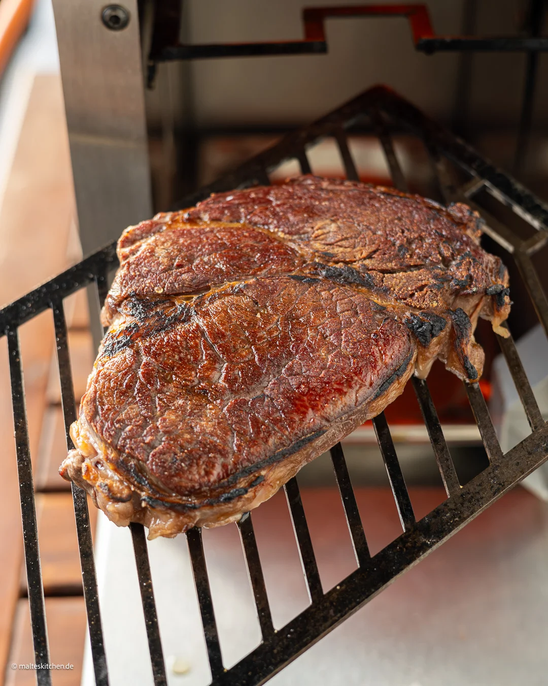 Steak de faux-filet de bœuf