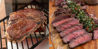 Steak de faux-filet ▷ de Beefer |  avec du chimichuri