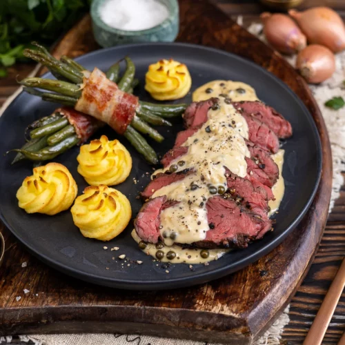 Steak sur Poivre