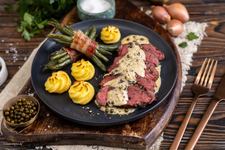 Steak au poivre ▷ Steak au poivre français