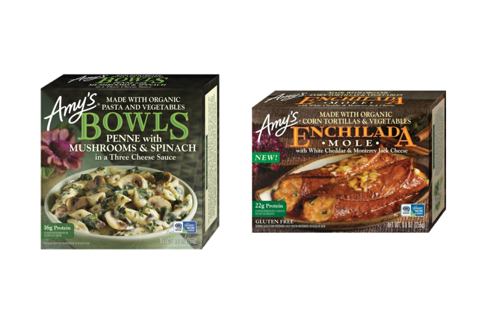 Amy's Kitchen lance un nouveau plat de pâtes