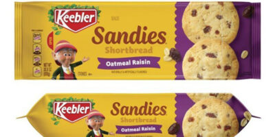 Keebler lance Sandies aux flocons d'avoine et aux raisins