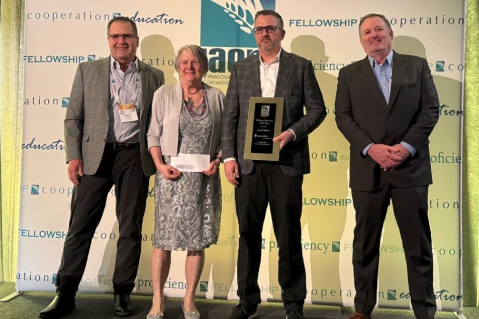 Justin Barrett d'Ardent Mills nommé MOY