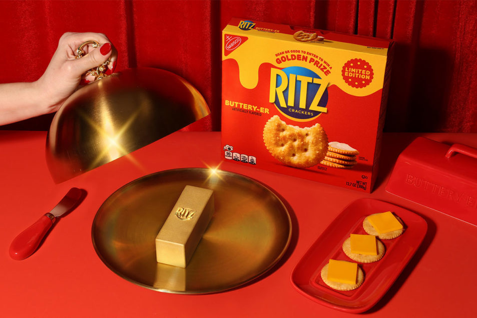 Ritz lance des craquelins aromatisés au beurre