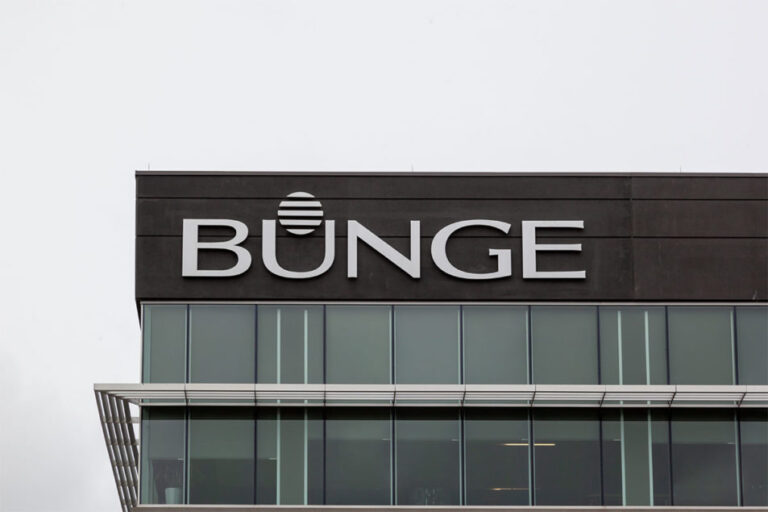 Les actions de Bunge chutent suite à des bénéfices en baisse