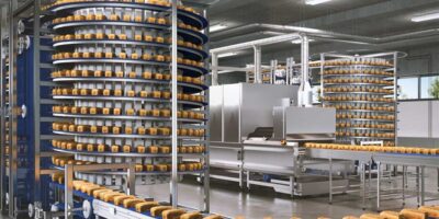 Obtenez l'équipement et la configuration directement sur les convoyeurs de boulangerie