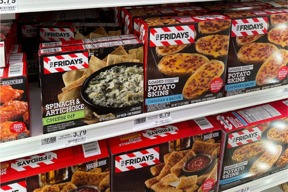 Kraft Heinz continuera à produire des entrées surgelées TGI Fridays