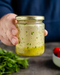 Vinaigrette pour la salade d'asperges