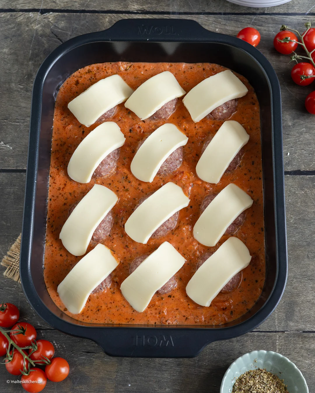 Mozzarella pour gratiner