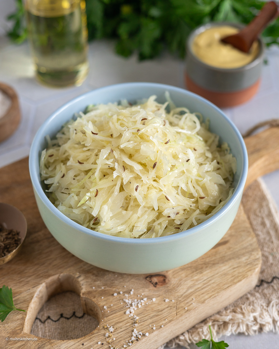 Délicieuse salade de chou blanc