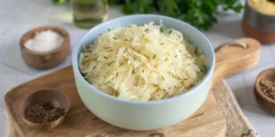 Salade de chou classique |  croquant, frais et délicieux
