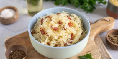 Salade de chou au bacon |  La recette de grand-mère