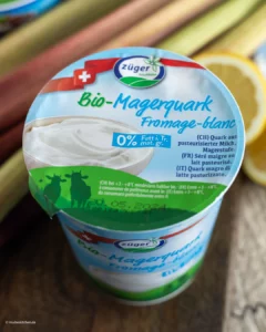Quark biologique faible en gras de Zuger