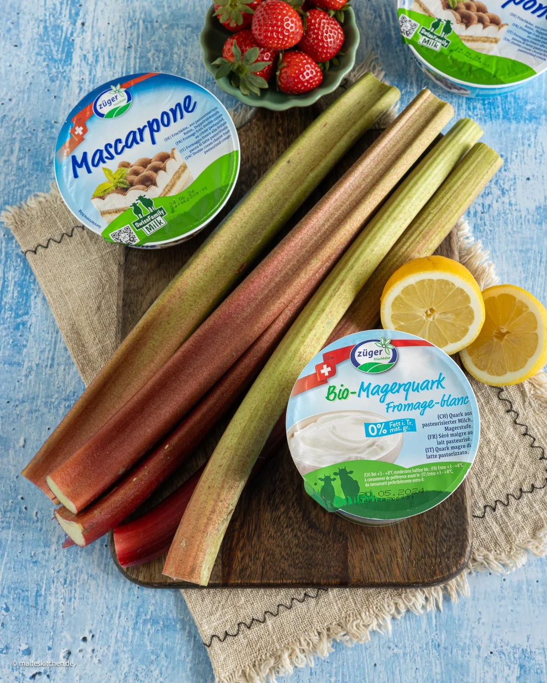 üger fromage blanc faible en gras et mascarpone.